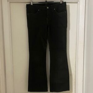 LONDONJEAN Dark Green Flare Jeans